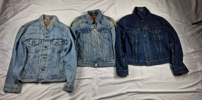 Levis Jeans Jacken 3er Bundel ( A Qualität)